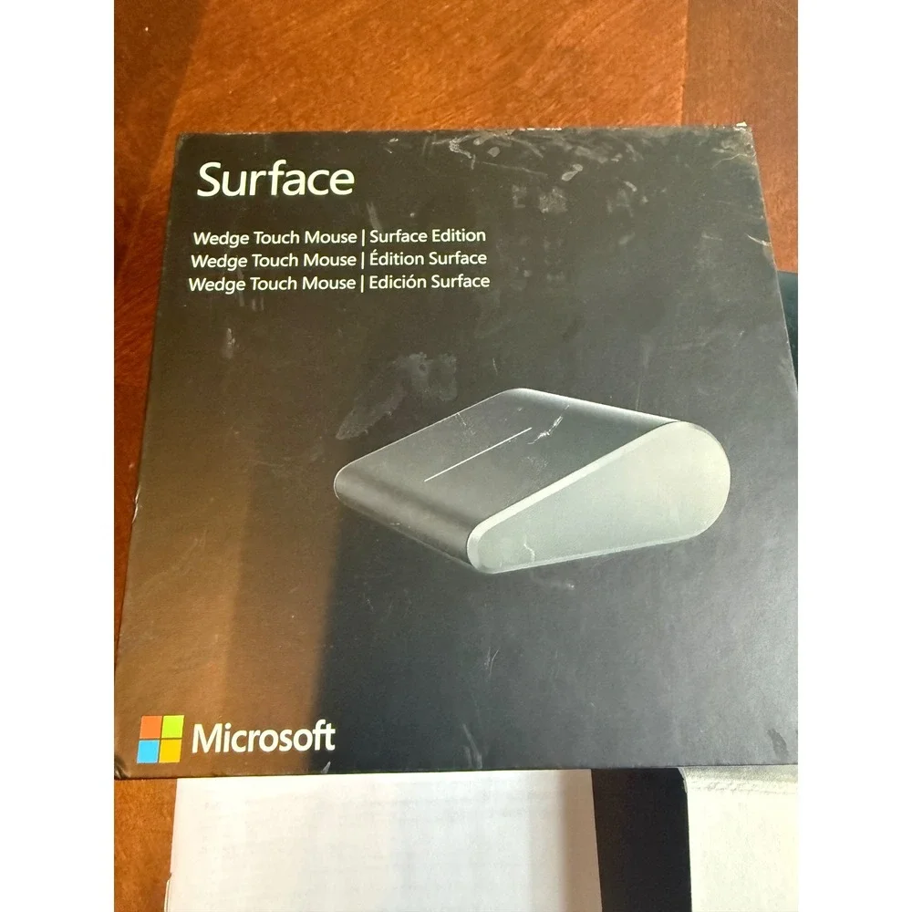 Microsoft Surface Wedge Touch Mouse Surface Edition Black Bluetooth 3LR-00004